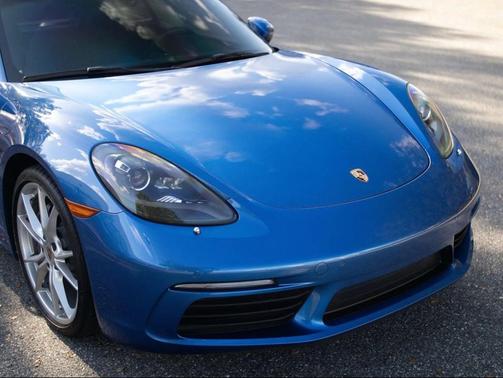 Sapphire Blue Metallic 2018 Porsche 718 Cayman Coupe 2D