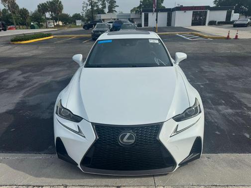 White 2017 Lexus IS 200t IS 200t Sedan 4D