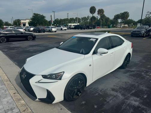White 2017 Lexus IS 200t IS 200t Sedan 4D