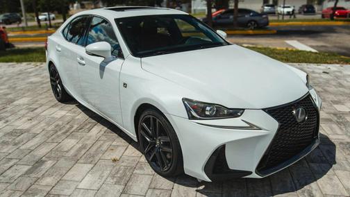 Ultra White 2017 Lexus IS 200t Base