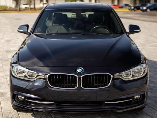 Blue 2016 BMW 340 340i Sedan 4D