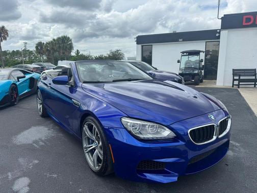 Blue 2013 BMW M6 Base