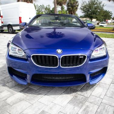 Blue 2013 BMW M6 Base