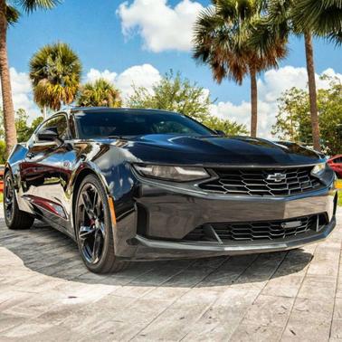 Black 2023 Chevrolet Camaro RWD Coupe LT1