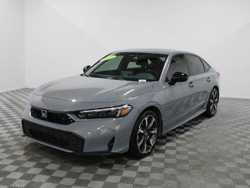 Gray 2025 Honda Civic Hybrid Sport