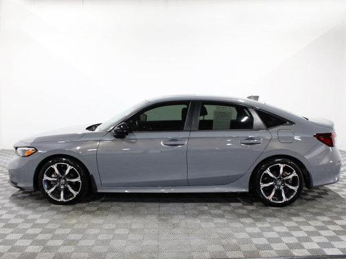 Gray 2025 Honda Civic Hybrid Sport