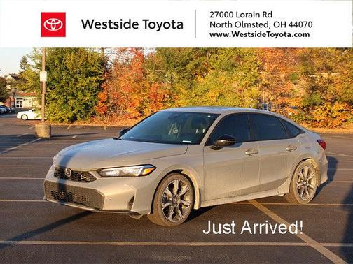 Gray 2025 Honda Civic Hybrid Sport