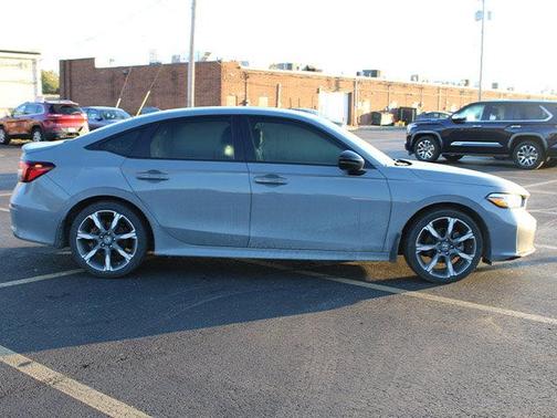 Gray 2025 Honda Civic Hybrid Sport