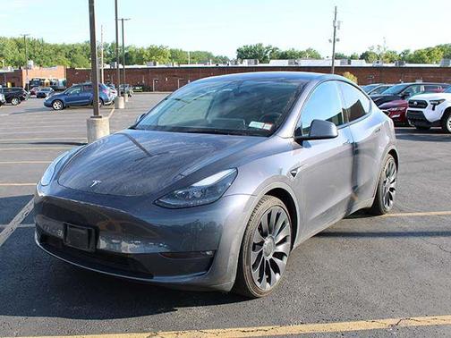 Midnight Silver Metallic 2023 Tesla Model Y Performance Dual Motor All-Wheel Drive