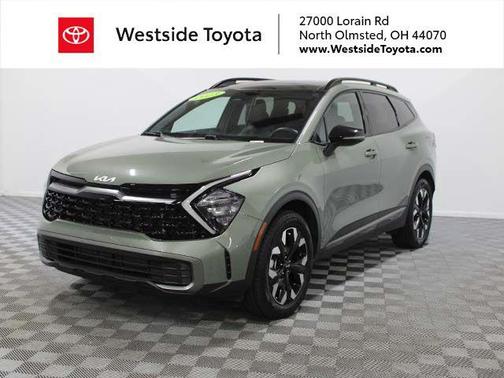 Jungle Green 2023 Kia Sportage X-Line