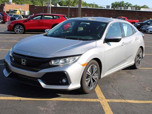 Lunar Silver Metallic 2017 Honda Civic EX