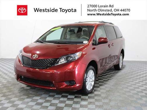 Salsa Red Pearl 2012 Toyota Sienna LE