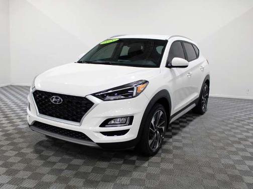 Winter White 2020 Hyundai TUCSON Sport