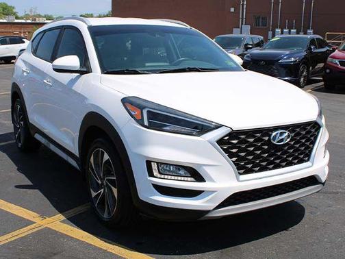 Winter White 2020 Hyundai TUCSON Sport