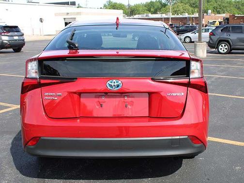 Supersonic Red 2019 Toyota Prius LE