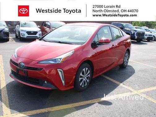 Supersonic Red 2019 Toyota Prius LE