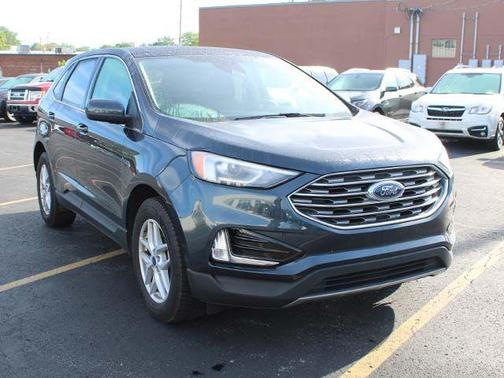 Stone Blue Metallic 2022 Ford Edge SEL