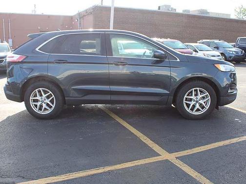 Stone Blue Metallic 2022 Ford Edge SEL