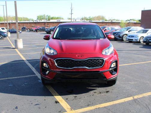 Hyper Red 2021 Kia Sportage LX