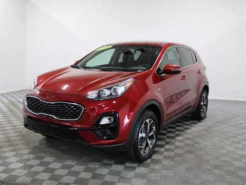 Hyper Red 2021 Kia Sportage LX