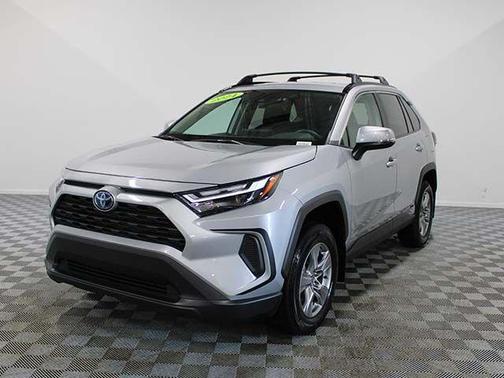 Silver Sky Metallic 2024 Toyota RAV4 Hybrid XLE