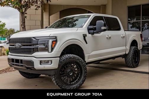 Star White Metallic Tri-Coat 2024 Ford F-150 Platinum