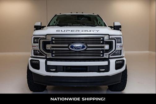 Star White Metallic Tri-Coat 2020 Ford F-350 Limited