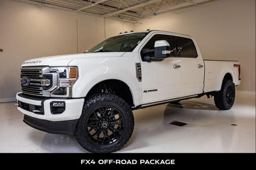 Star White Metallic Tri-Coat 2020 Ford F-350 Limited
