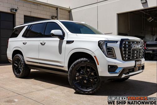 White Frost Tricoat 2025 GMC Yukon Denali Ultimate