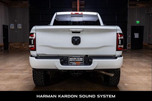 Bright White Clearcoat 2023 RAM 3500 Laramie Mega Cab 4x4 6'4' Box