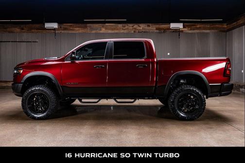 Delmonico Red Pearlcoat 2025 RAM 1500 Rebel