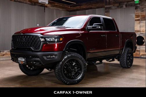 Delmonico Red Pearlcoat 2025 RAM 1500 Rebel