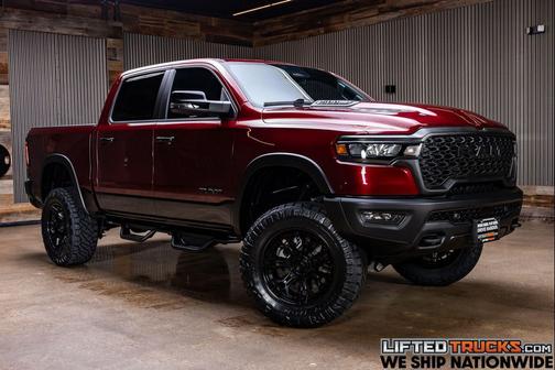 Delmonico Red Pearlcoat 2025 RAM 1500 Rebel