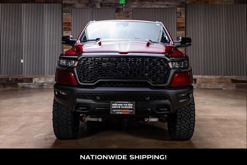 Delmonico Red Pearlcoat 2025 RAM 1500 Rebel