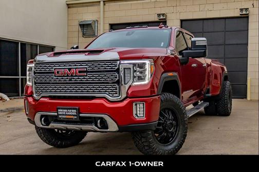 Cayenne Red Tintcoat 2022 GMC Sierra 3500 Denali