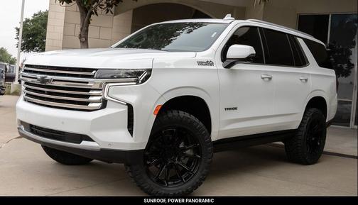 Summit White 2024 Chevrolet Tahoe 4WD High Country