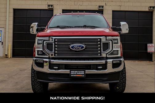 Rapid Red Metallic Tinted Clearcoat 2022 Ford F-350 King Ranch