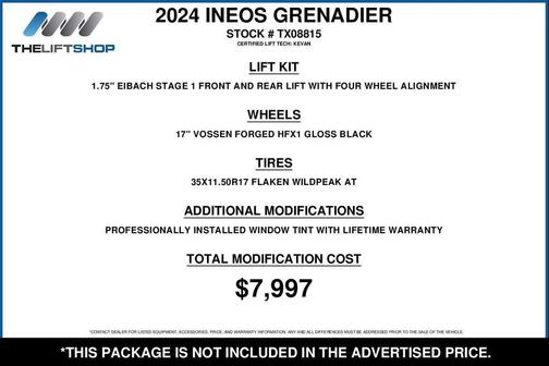 2024 INEOS Grenadier AWD