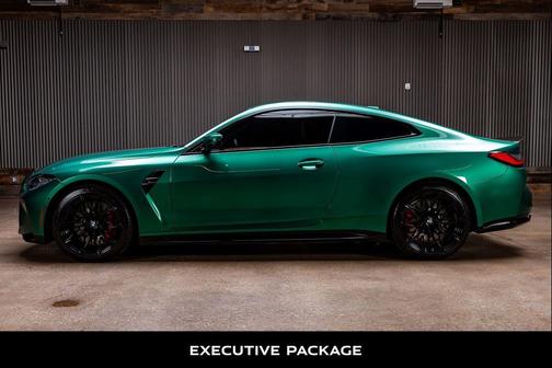 Isle of Man Green Metallic 2024 BMW M4 Competition xDrive
