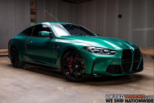 Isle of Man Green Metallic 2024 BMW M4 Competition xDrive