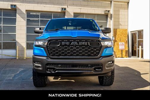 Hydro Blue Pearlcoat 2025 RAM 1500 Warlock Crew Cab 4x4 5'7' Box