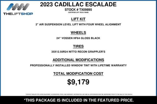 Black Raven 2023 Cadillac Escalade ESV V-Series