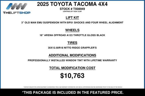 2025 Toyota Tacoma TRD Off-Road