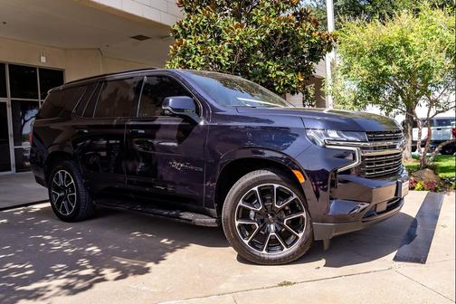 Midnight Blue Metallic 2022 Chevrolet Tahoe 4WD RST