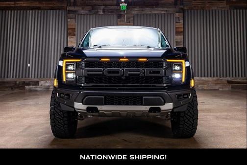 Antimatter Blue Metallic 2022 Ford F-150 Raptor