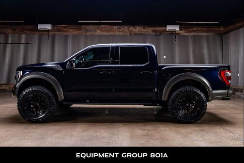 Antimatter Blue Metallic 2022 Ford F-150 Raptor