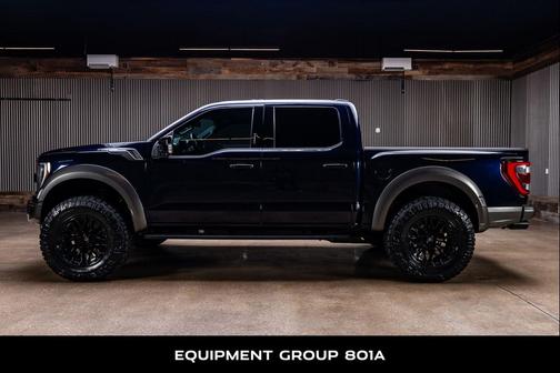 Antimatter Blue Metallic 2022 Ford F-150 Raptor