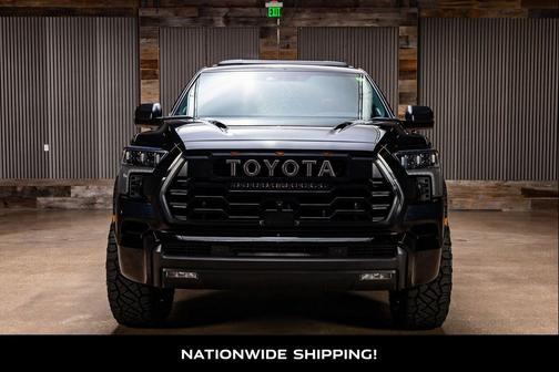 Midnight Black Metallic 2025 Toyota Sequoia TRD Pro