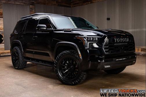 Midnight Black Metallic 2025 Toyota Sequoia TRD Pro