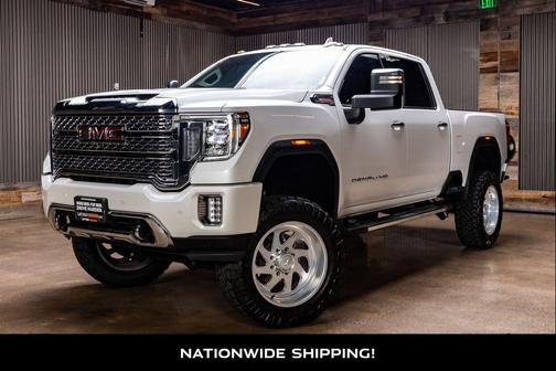 White Frost Tricoat 2021 GMC Sierra 2500 Denali